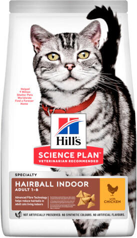 Hill's Science Plan Feline Hairball Indoor Adult Chicken