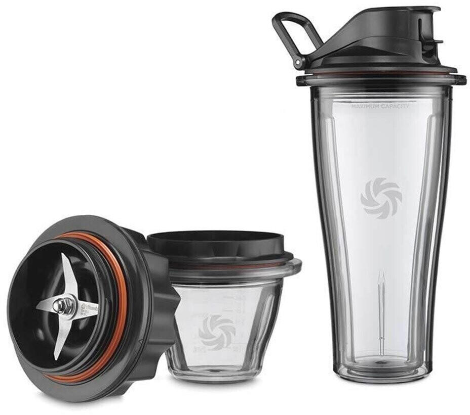 Vitamix Accessories starter kit 1 x 600 ml. To-Go bottle + 1 x 225 ml bowl incl. Blade