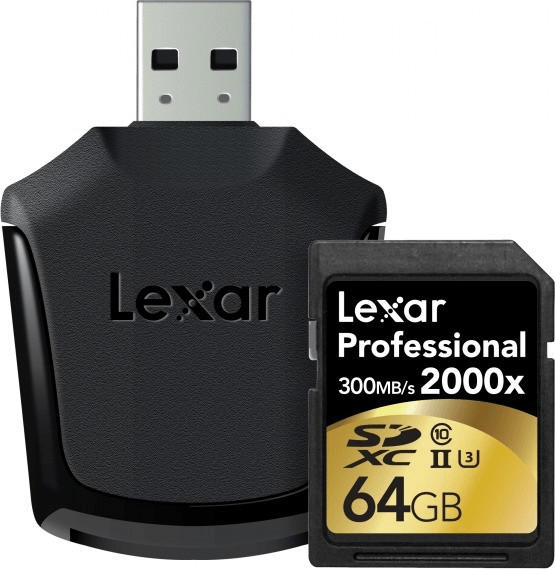 Lexar Professional 2000x SDXC 64 GB (LSD64GCRBEU2000R)