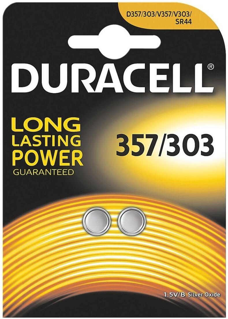 Duracell 2x D 357/D 303