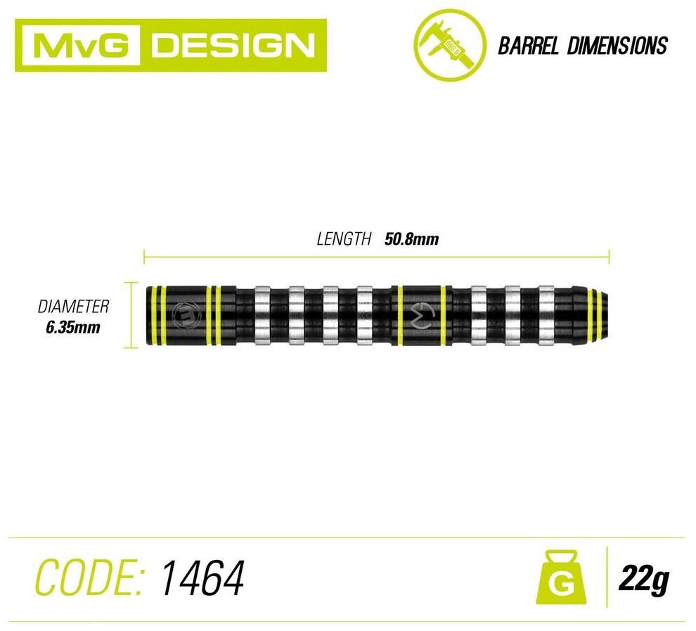 Winmau Michael van Gerwen Assault Steeldart (25g)