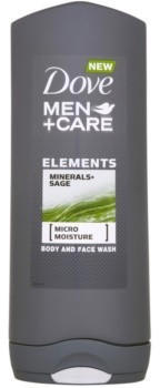 Dove Men + Care Elements shower gel for face & body 2 in 1 (400ml)