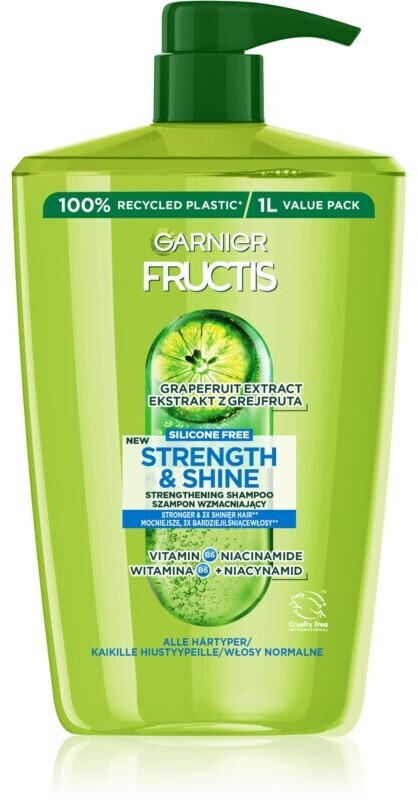 Garnier Fructis Strength & Shine strengthening shampoo for all hair types (1000ml)