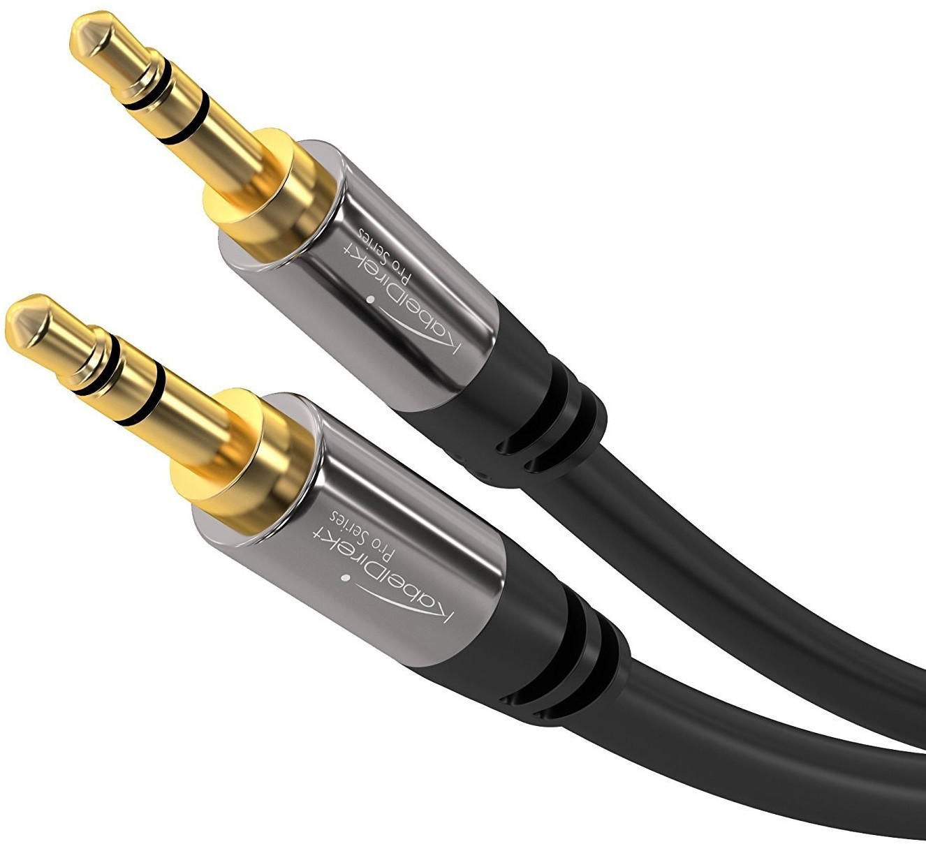 KabelDirekt Aux Cable - Audio Stereo 3.5mm - PRO Series