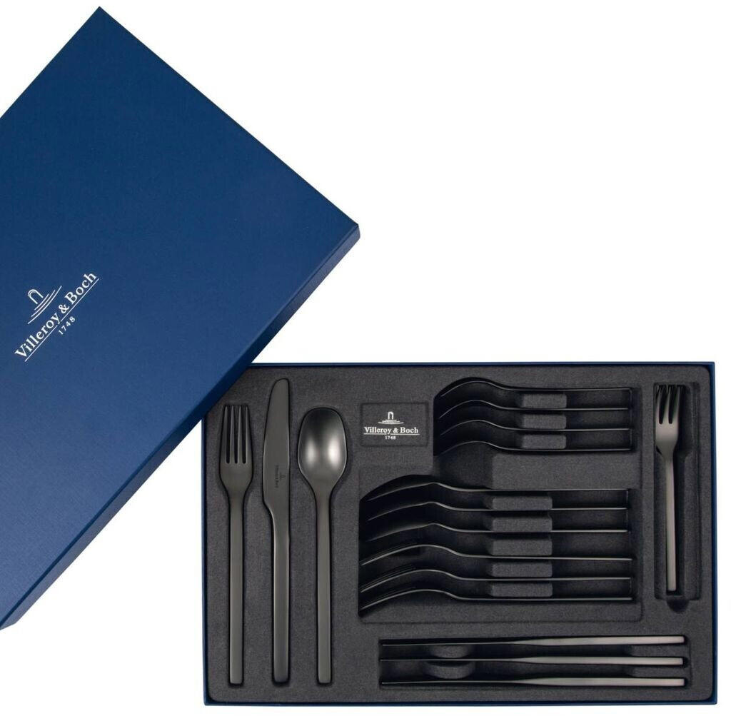 Villeroy & Boch Manufacture Cutlery table cutlery 20 pieces black