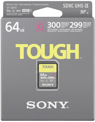 Sony SF-G TOUGH UHS-II 64GB