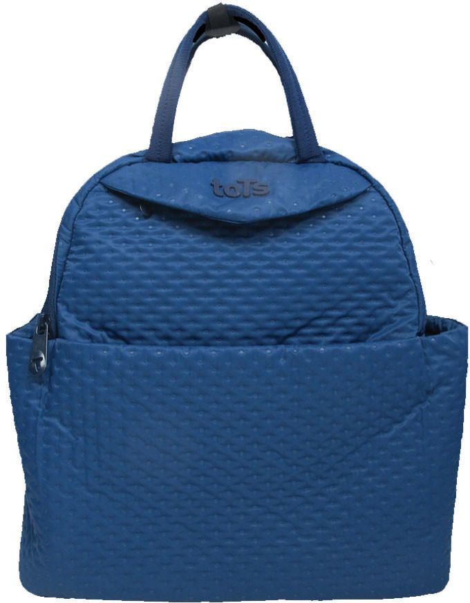 ToTs Infinity Diaper Bag blue quilt