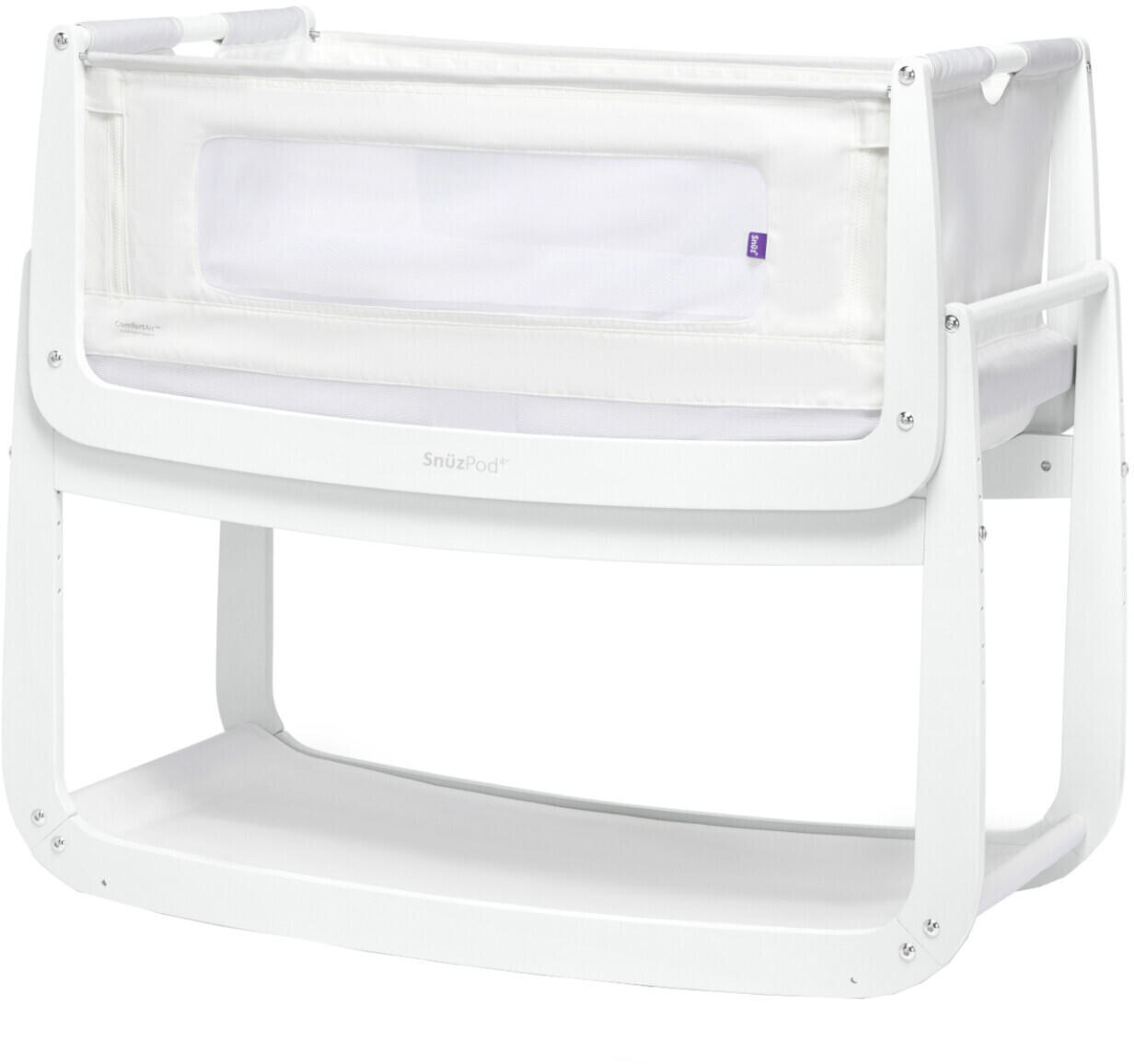 Snüz Pod4 Bedside Crib White (FN014B)