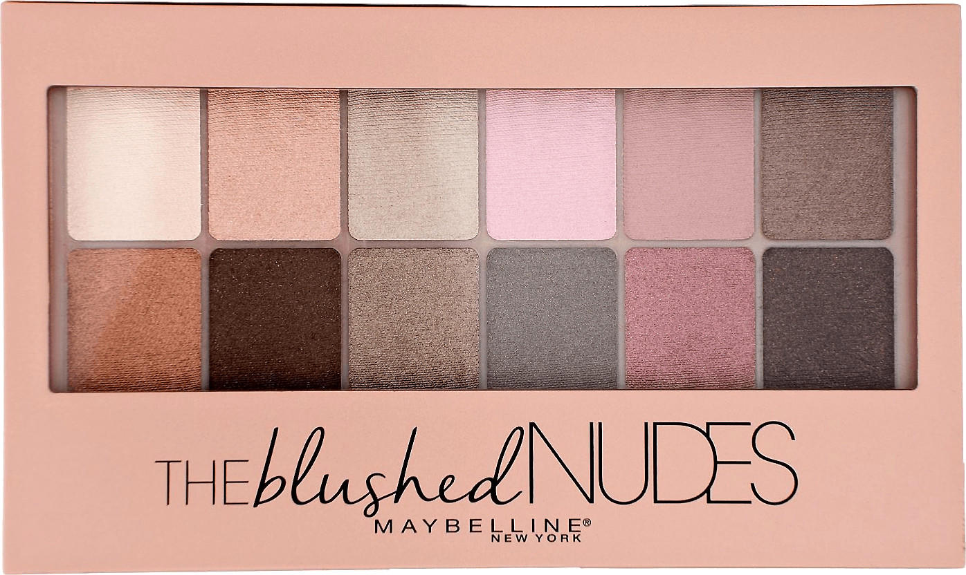 Maybelline The Blushed Nudes Eyeshadow Palett 12 Shades (10g)