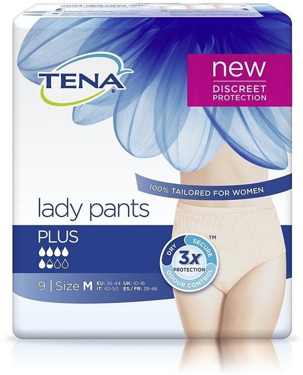 Tena Silhouette Crème M (9 pcs)