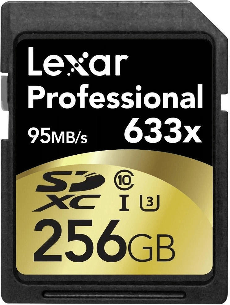 Lexar Professional 633x SDXC 256GB U3 (LSD256CBEU633)