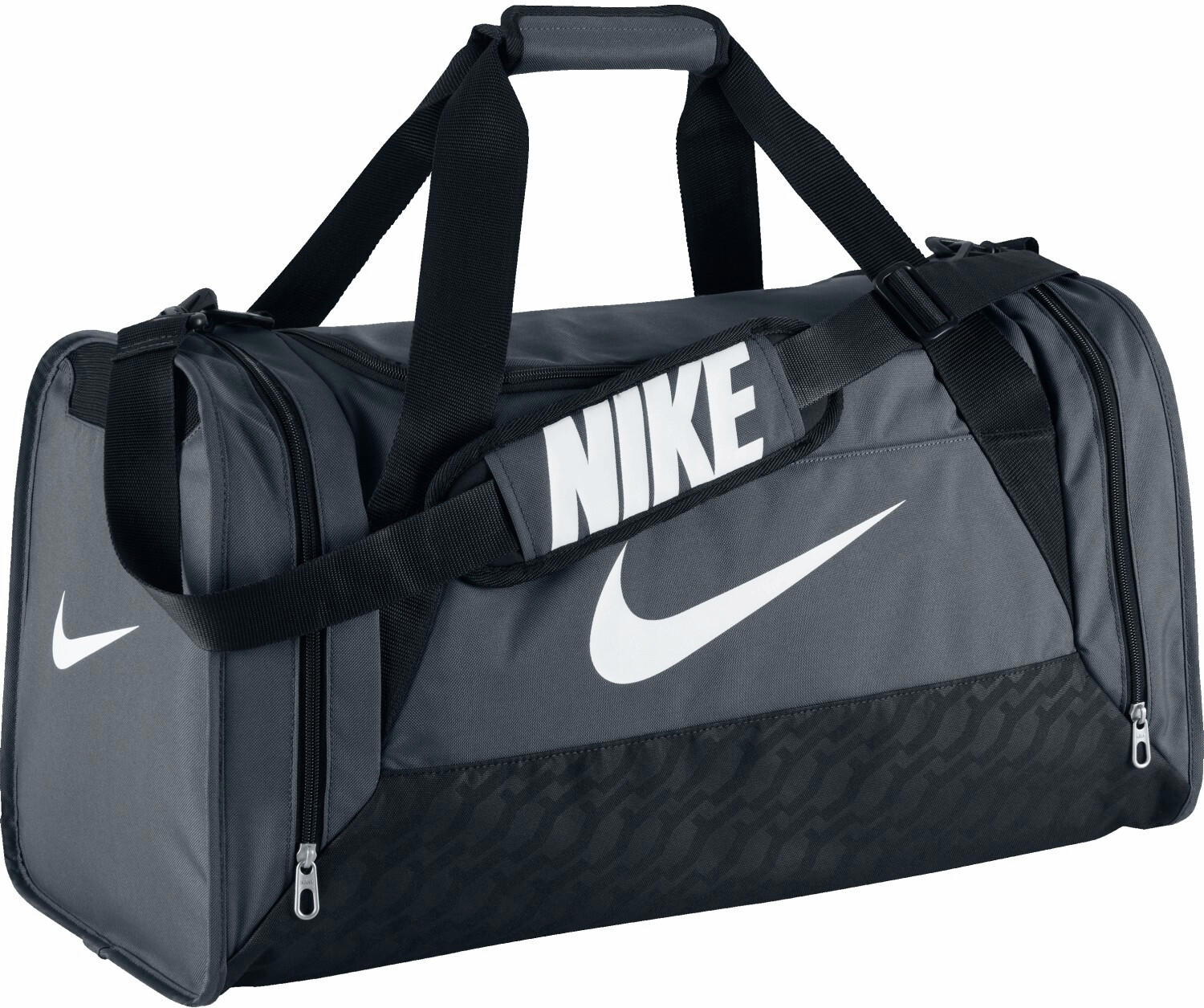 Nike Brasilia Duffel M flint grey/black/white (BA4829)