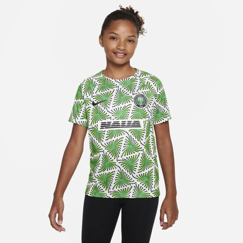 Nike Nigeria Academy Pro Dri-FIT Pre-Match-Football Shirt Youth (DM9624) green