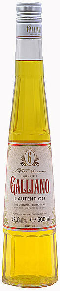 Galliano L'Autentico Liqueur 42.3% vol. 0.50l