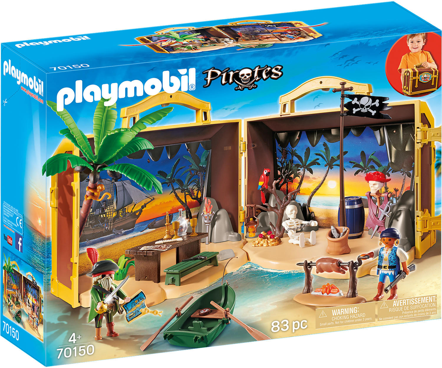 Playmobil Pirates - Takeaway Pirate Island (70150)
