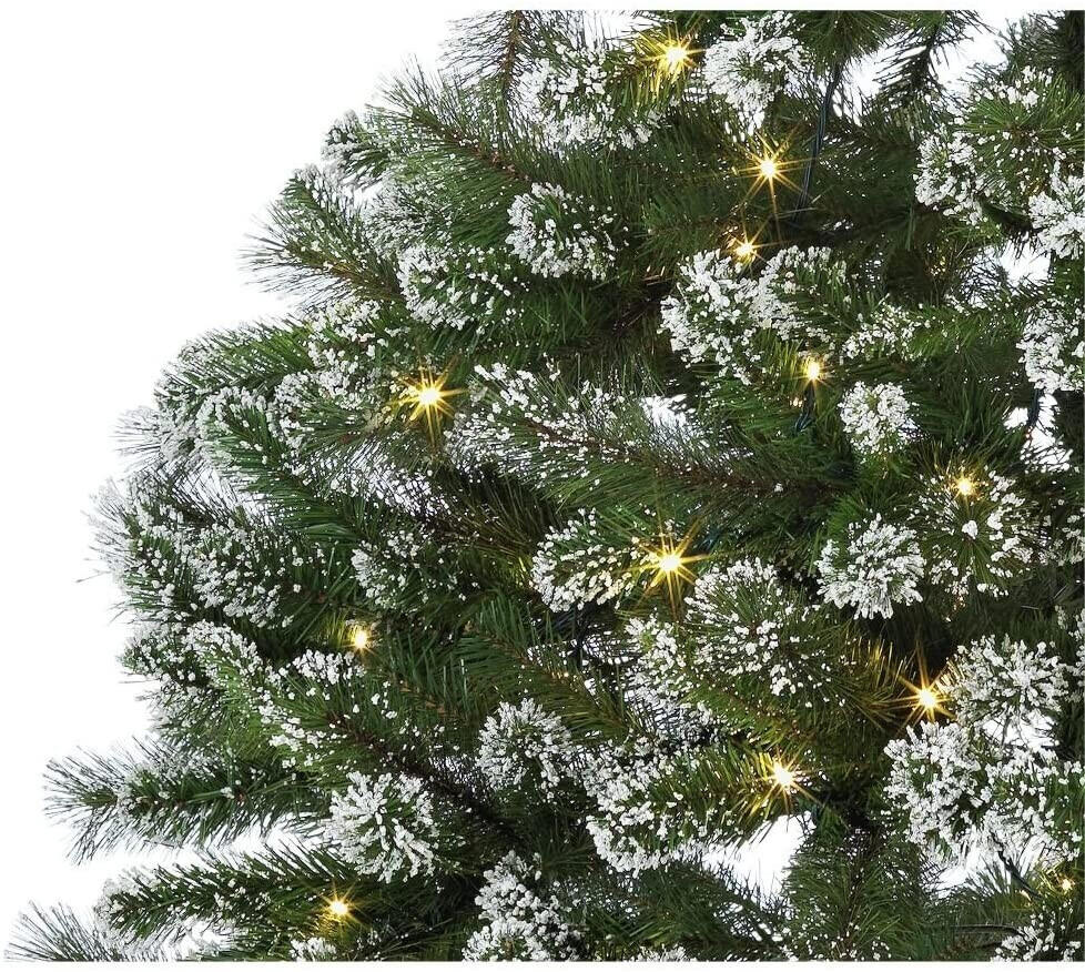Argos Pre-Lit Snow-Tipped Christmas Tree (7ft)