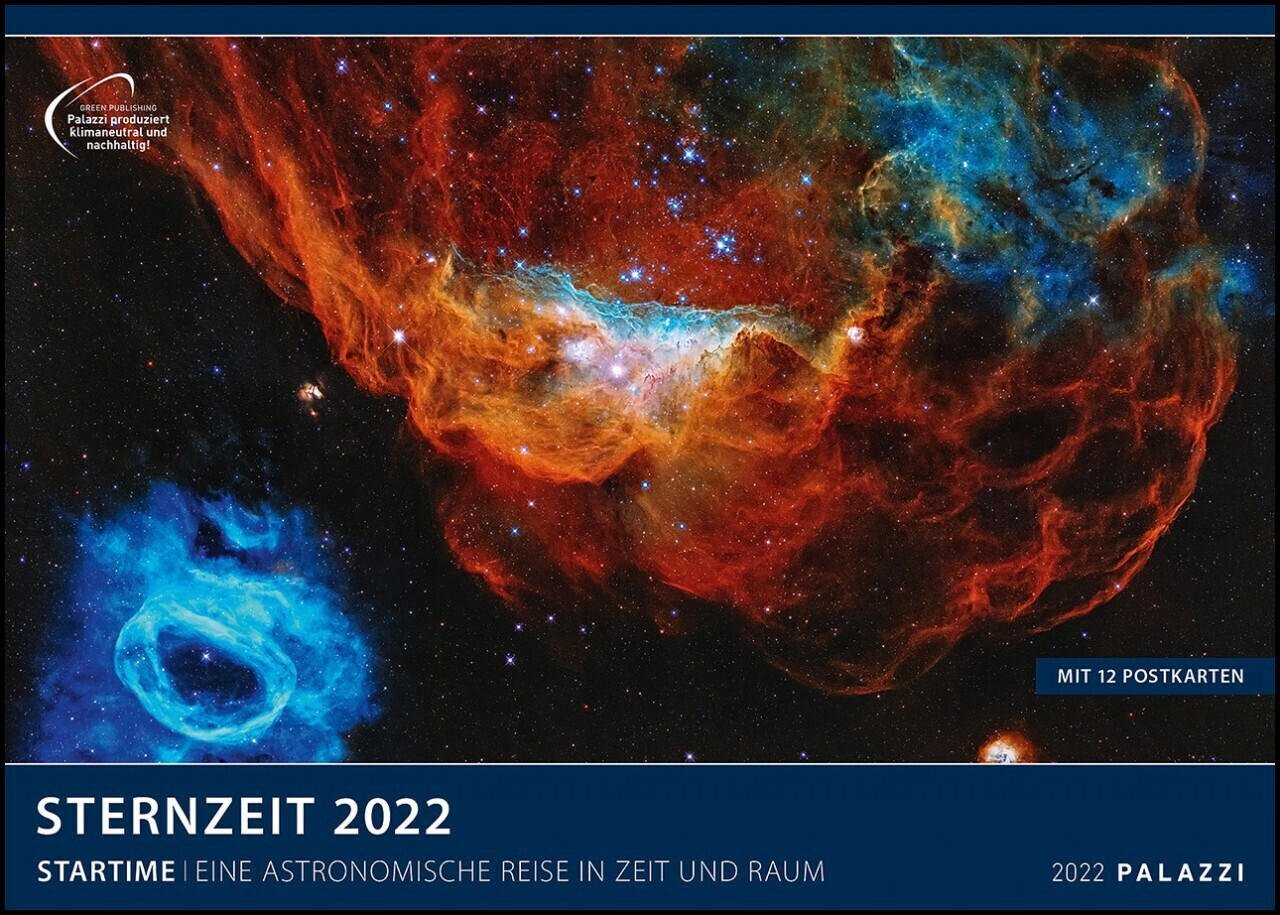 PALAZZI Kalender Sternzeit 70x50cm 2022