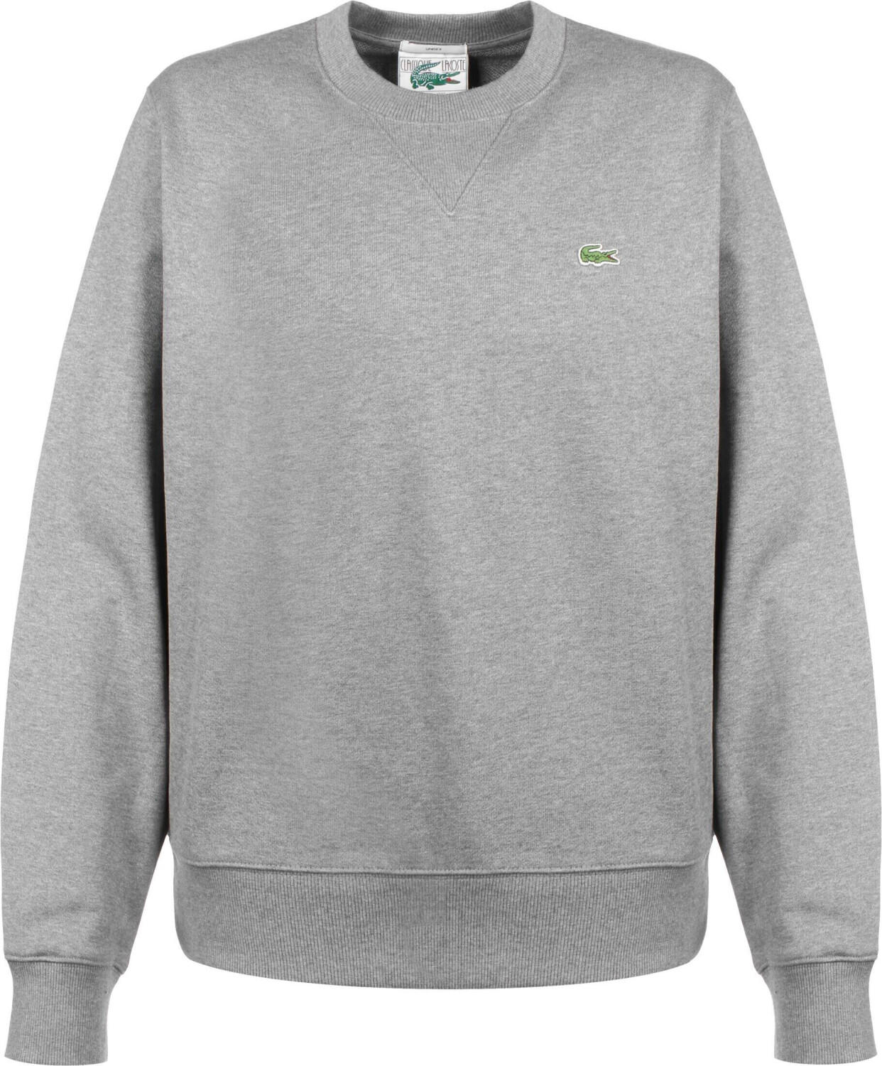 Lacoste Unisex Crew Neck Organic Cotton Fleece Sweatshirt