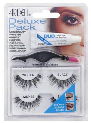 Ardell Deluxe Pack Wispies Black