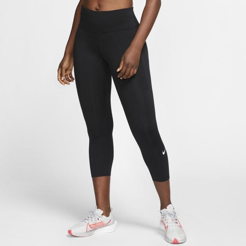 Nike Women's Running Crop Leggings Epic Luxe (CN8043) black