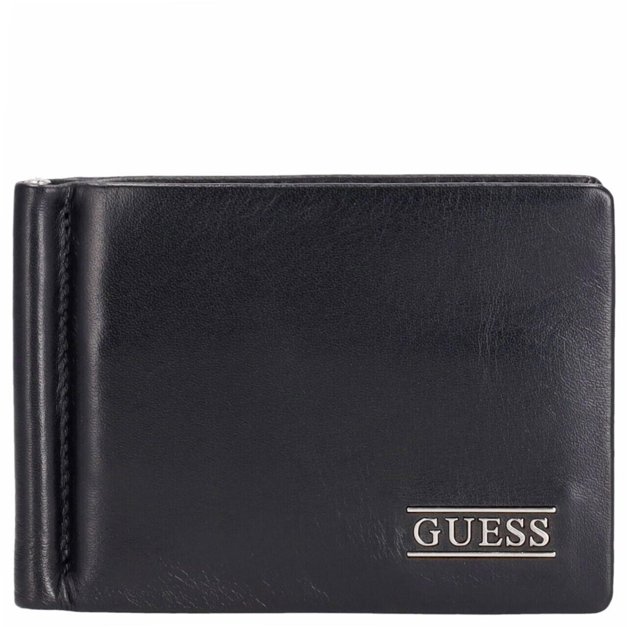 Guess New Boston Moneyclip & Cardpockets (SMNEBR-LEA23) black