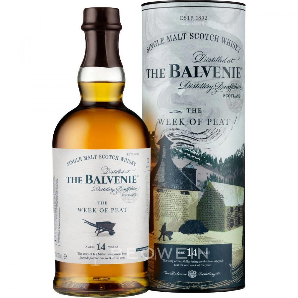 The Balvenie 14 Years The Week of Peat 0,7l 48,3%