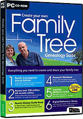 Focus Multimedia Create Your Own Family Tree Genealogy Suite