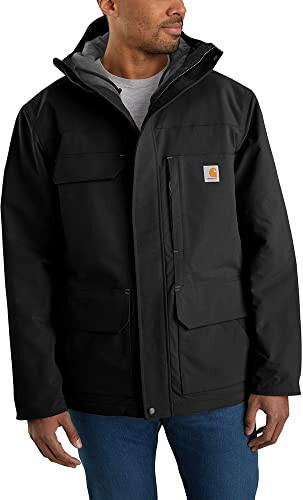 Carhartt Super Dux™ Relaxed Fit Insulated Traditional Coat (105002) black