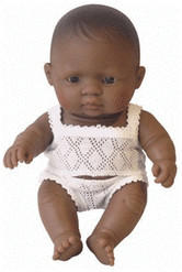 Miniland Newborn Baby Doll Latin American Girl