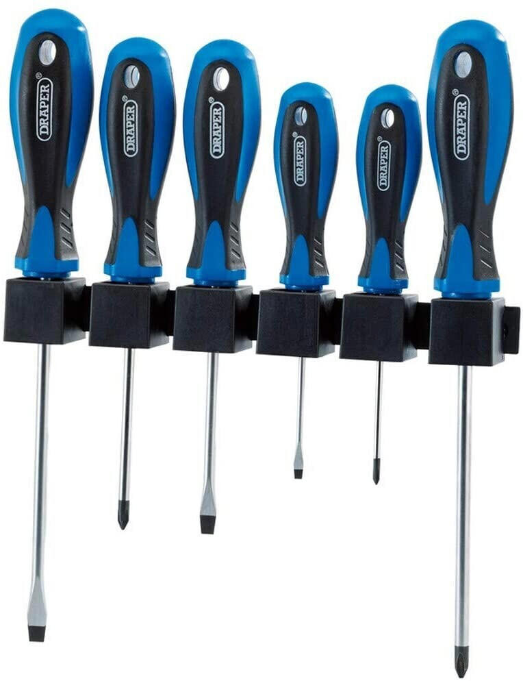 Draper 63568 Soft Grip Screwdriver 6 Piece Set