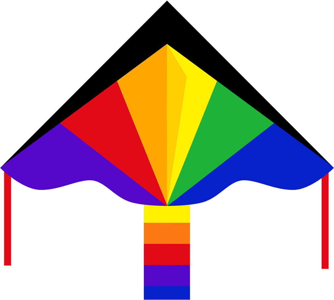 Invento Eco Line Simple Flyer Rainbow 120 cm