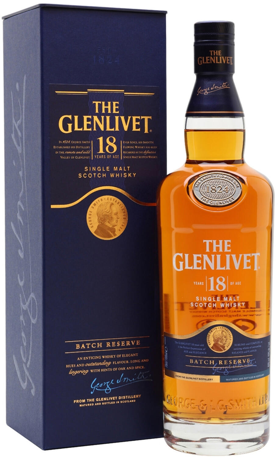 The Glenlivet 18 Years Old 40%