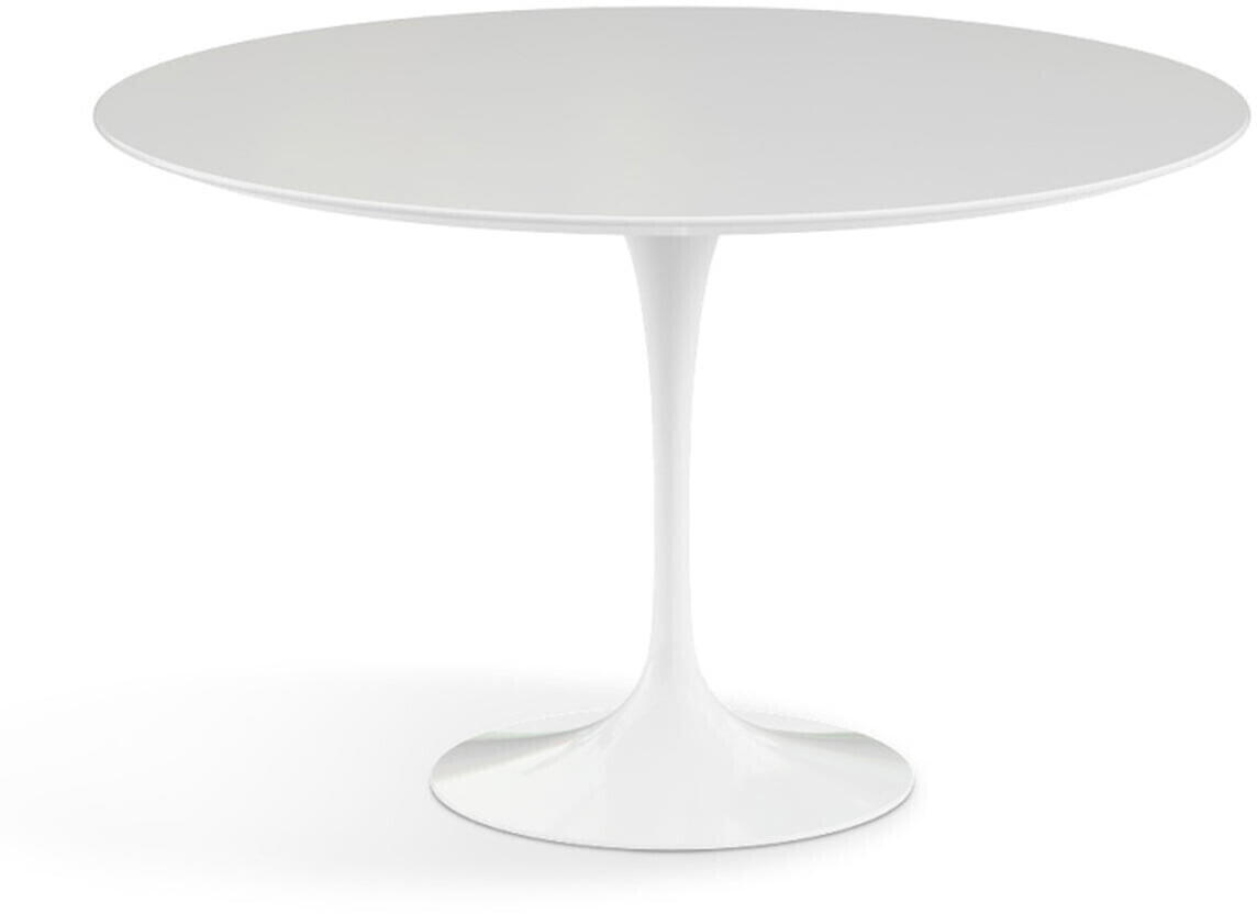 Knoll Saarinen dining table 120x 73x120 cm white/laminate/frame white white frame white