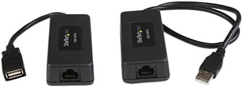 StarTech 1 Port USB over Cat5 / Cat6 Ethernet Extender (USB110EXT2)