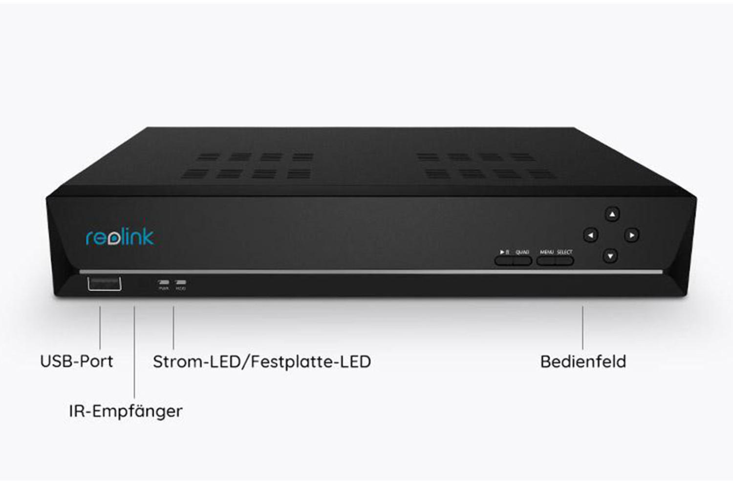 reolink 8CH 4K PoE NVR (RLN8-410)