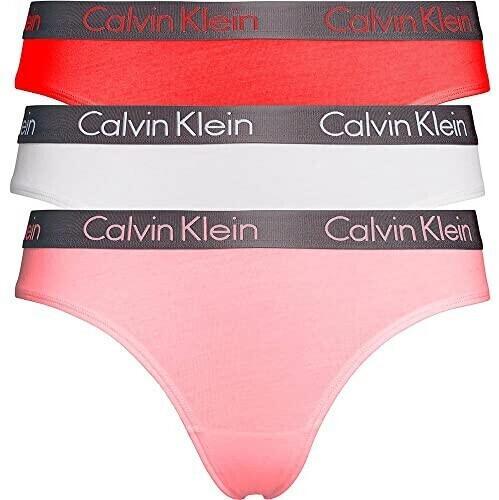 Calvin Klein Radiant Cotton 3 Pack Thongs (000QD3560E)