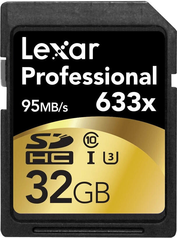 Lexar Professional 633x SDHC 32GB U3 (LSD32GCBEU633)