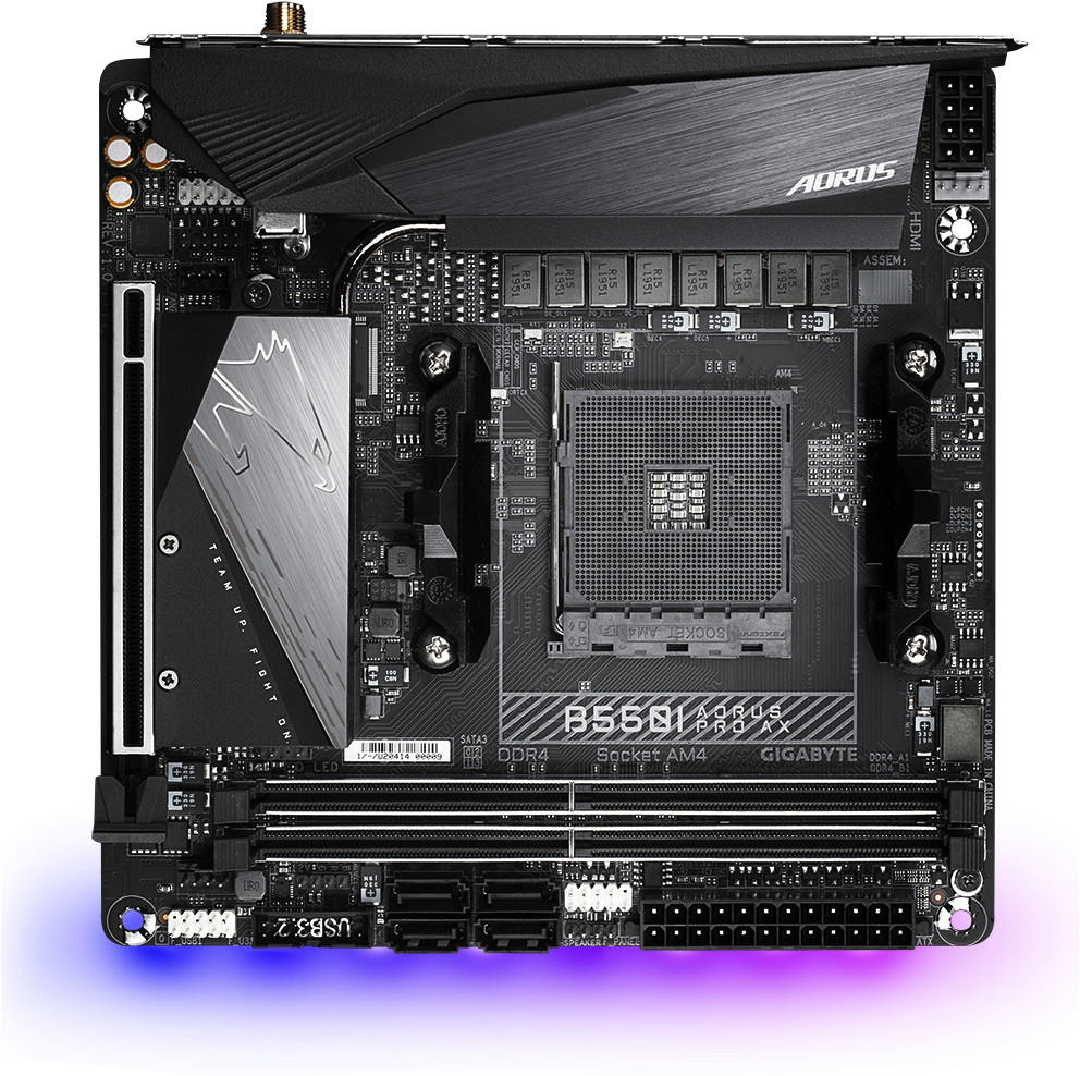 GigaByte B550I Aorus Pro AX