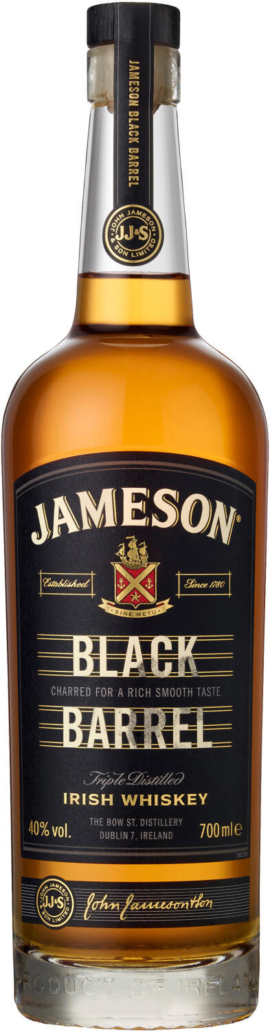 Jameson Black Barrel Irish Whiskey 40%