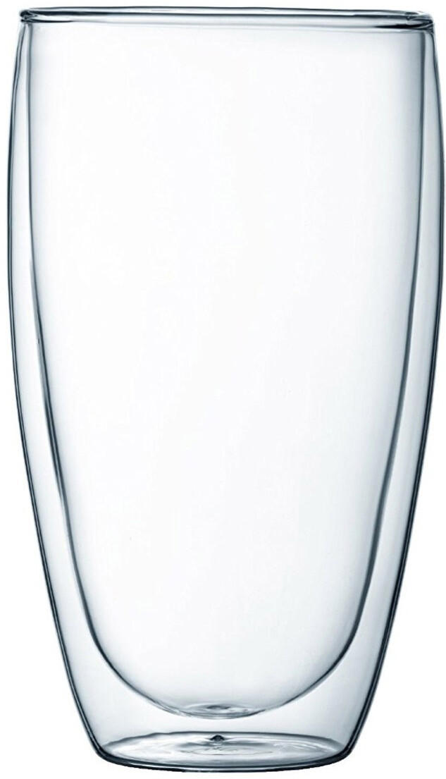 Bodum Pavina Glass, double wall, 0.45 l, 2 pieces