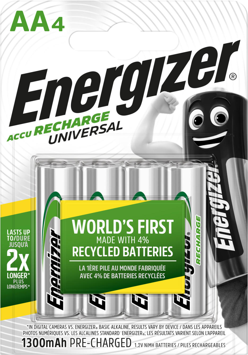 Energizer Energizer Universal HR06 1,2 V 2 pc.