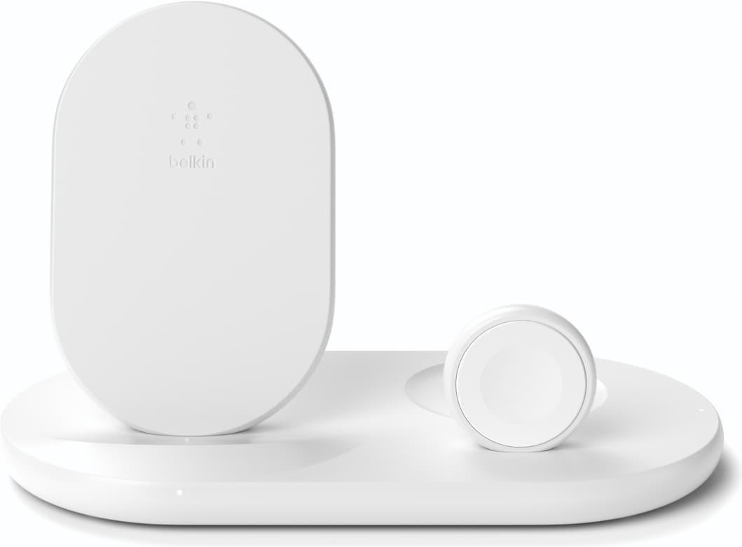 Belkin wireless BOOST CHARGE 3-in-1 Apple Charger White