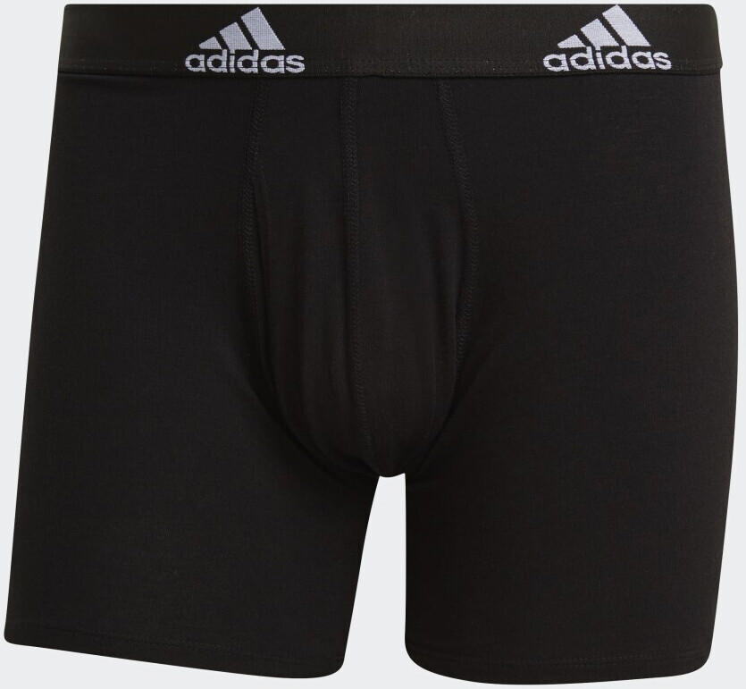 Adidas Logo Boxer Briefs 3 Pairs black (GU8889)