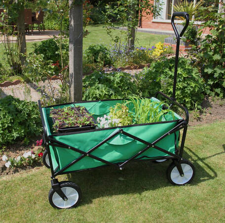 MonsterShop Foldable Garden Cart