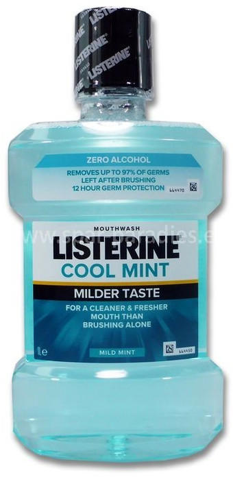 Listerine Zero Mouth Rinse Cool Mint (1000ml)