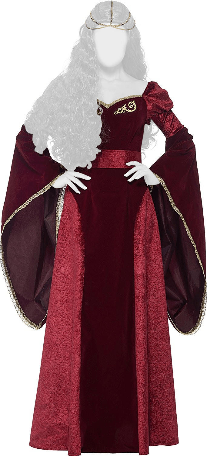 Smiffy's Medieval Queen Deluxe Costume (27877)