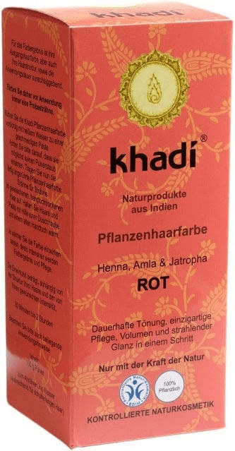 Khadi Henna amla & jatropha red (100g)