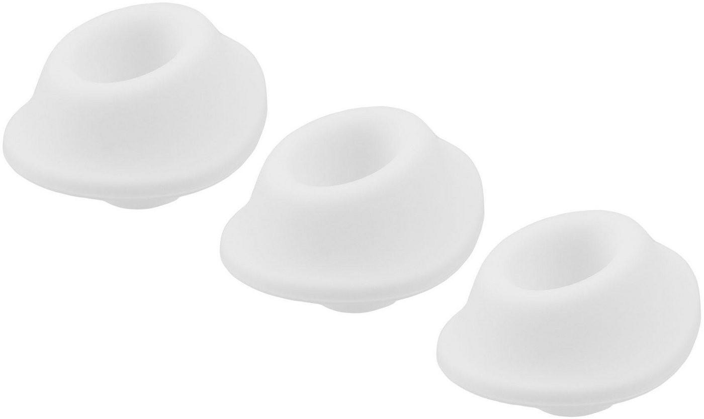 Womanizer Premium Replacement Caps Medium White (3 pcs)